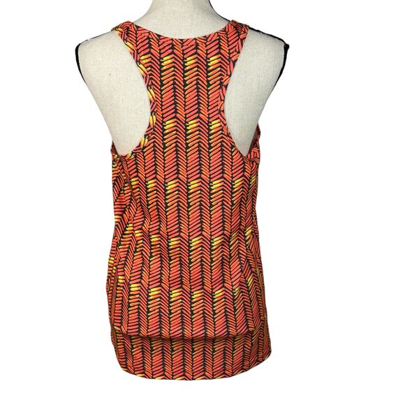 Under Armour Large Surftide Fitted Tank Top HeatGear Racerback After Burn Orange - Picture 5 of 9